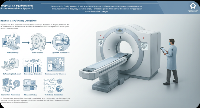 CT 검출기 선택 및 병원 CT 장비 구매 가이드라인