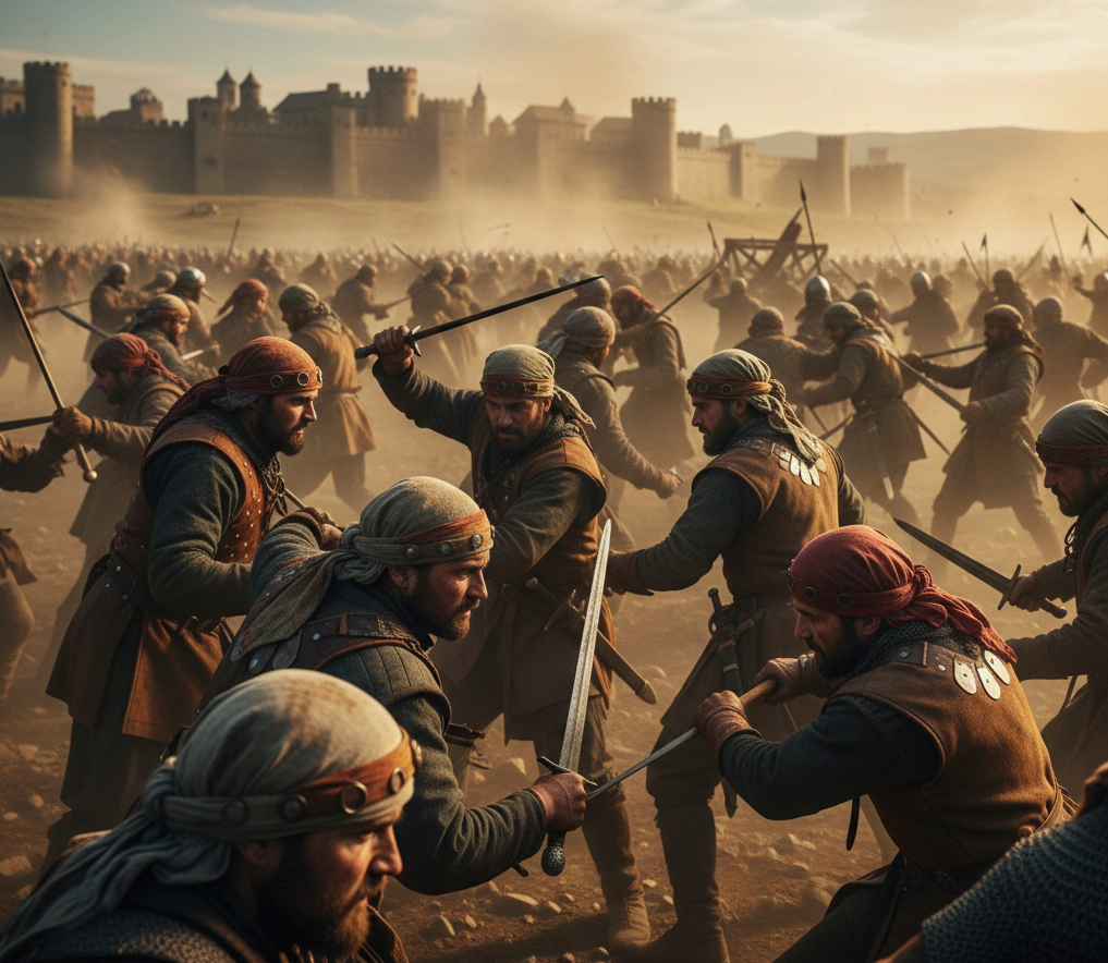 전쟁 시대, 헬멧 이전의 두피 보호 방식