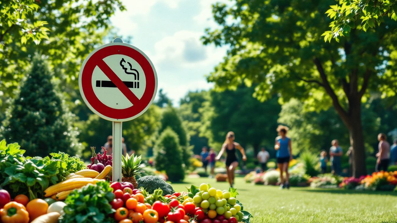 What should we do to lead a healthy life?