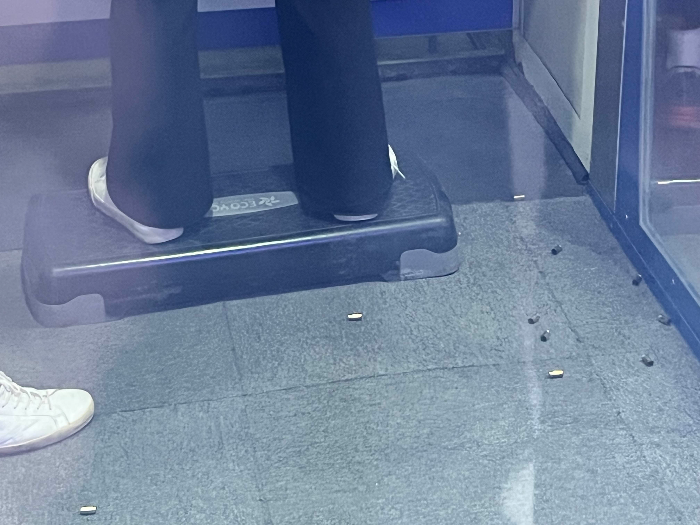 발받침대 제공