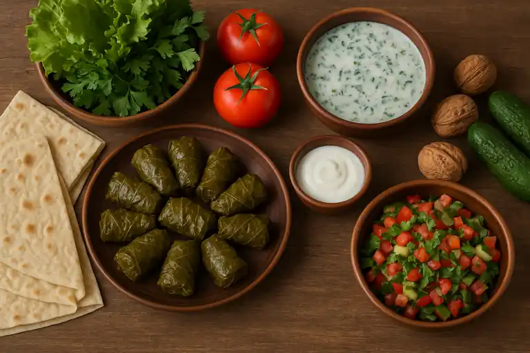 아르메니아 건강 음식 라바쉬