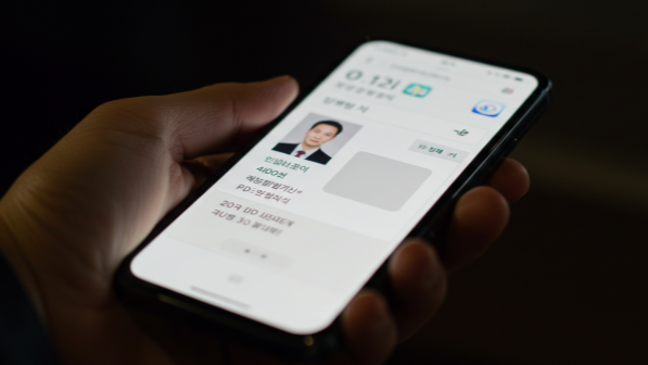 모바일 주민등록증 발급 방법