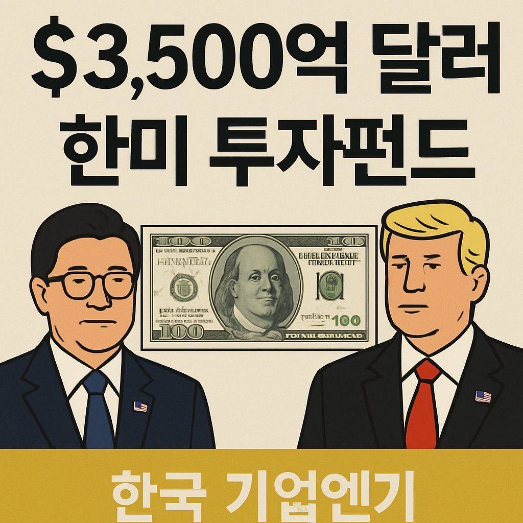 3,500억 달러 한미 투자펀드, 한국 기업엔 기회일까? 함정일까?