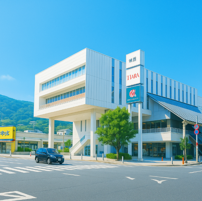 티아라몰의 외관