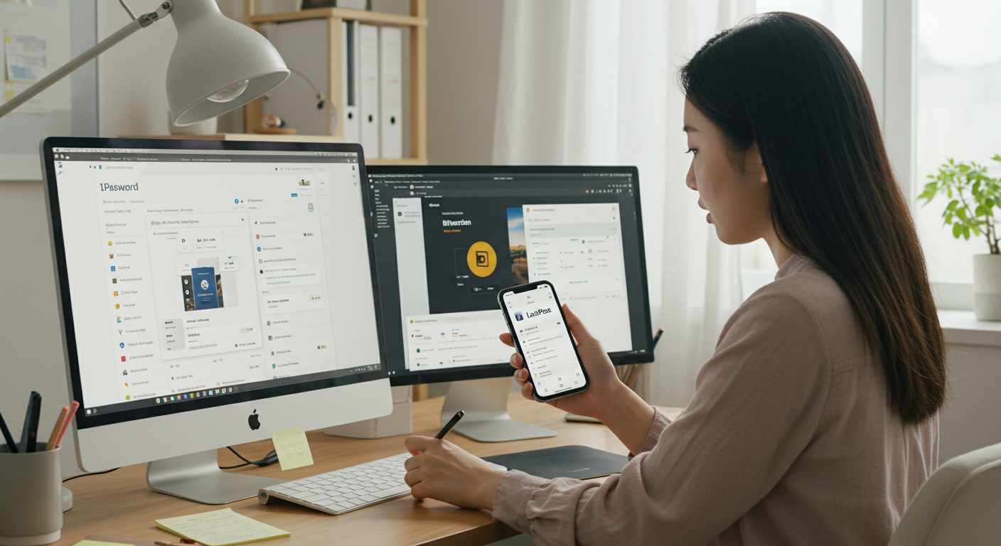 1Password Bitwarden LastPass 비밀번호관리도구