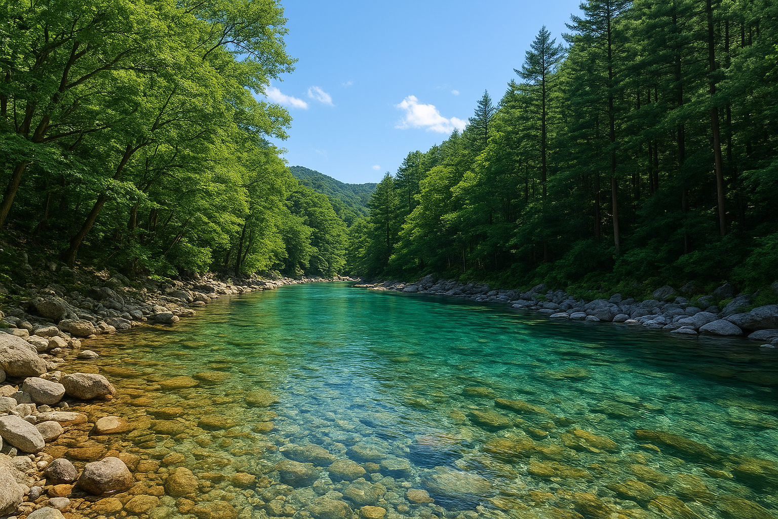 무주 계곡 이미지