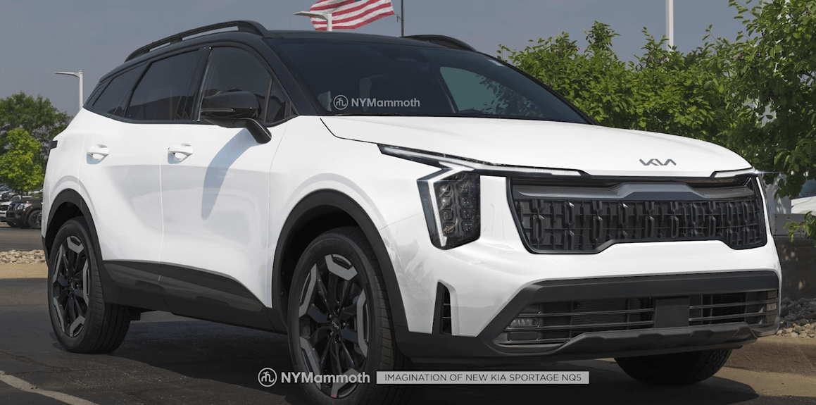 스포티지 페이스리프트 예상도