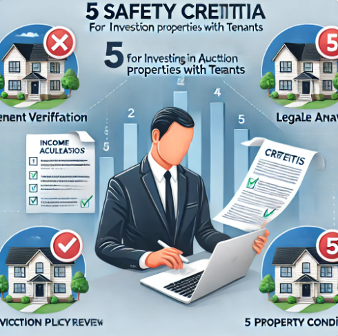 임차인 있는 경매물건, 안전하게 투자