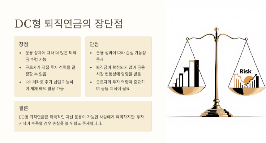 퇴직연금 DC형(확정기여형) 완벽 정리 운용법부터 수익률 높이는 전략까지