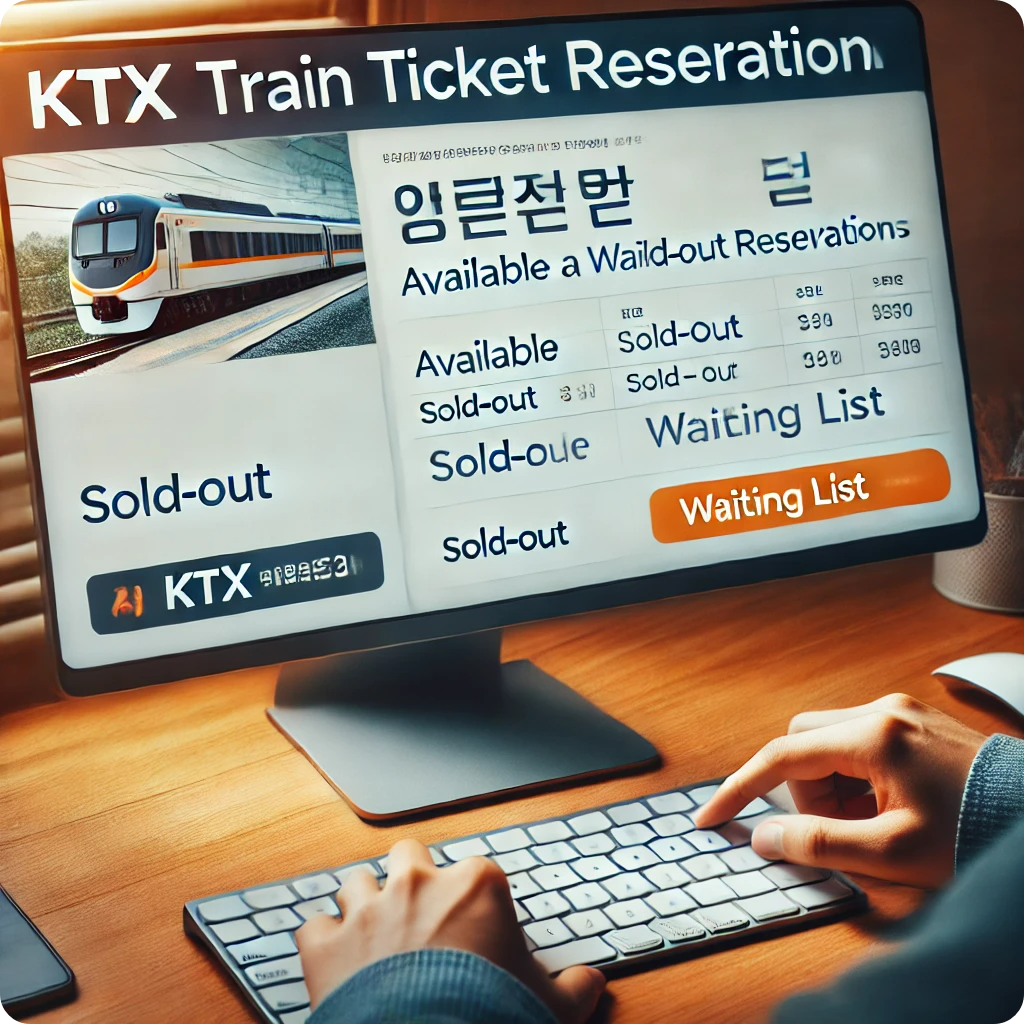 2024- KTX 추석- 취소표- 예매- 방법- 꿀팁 5가지
