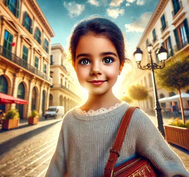 소설 주인공 라일라를 상상한 그림