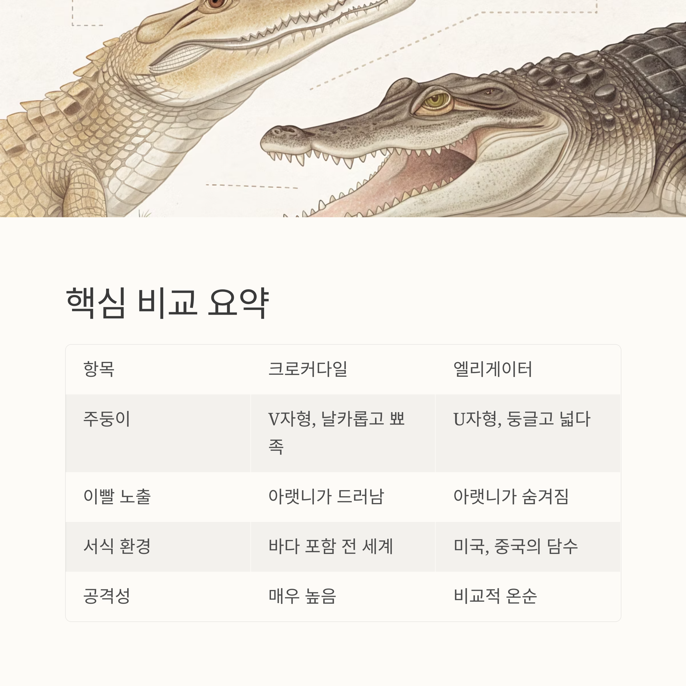 핵심 비교 요약