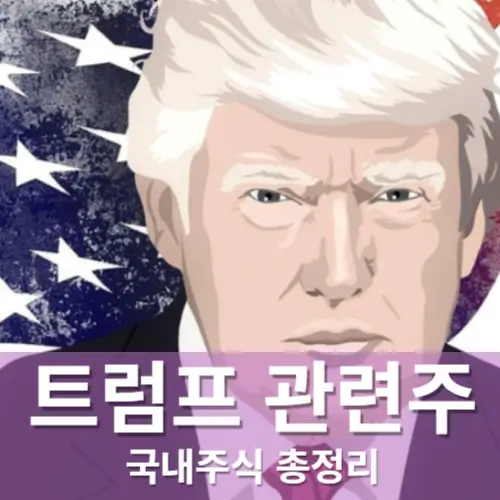 트럼프관련주 국내 대표종목 총정리 Best5