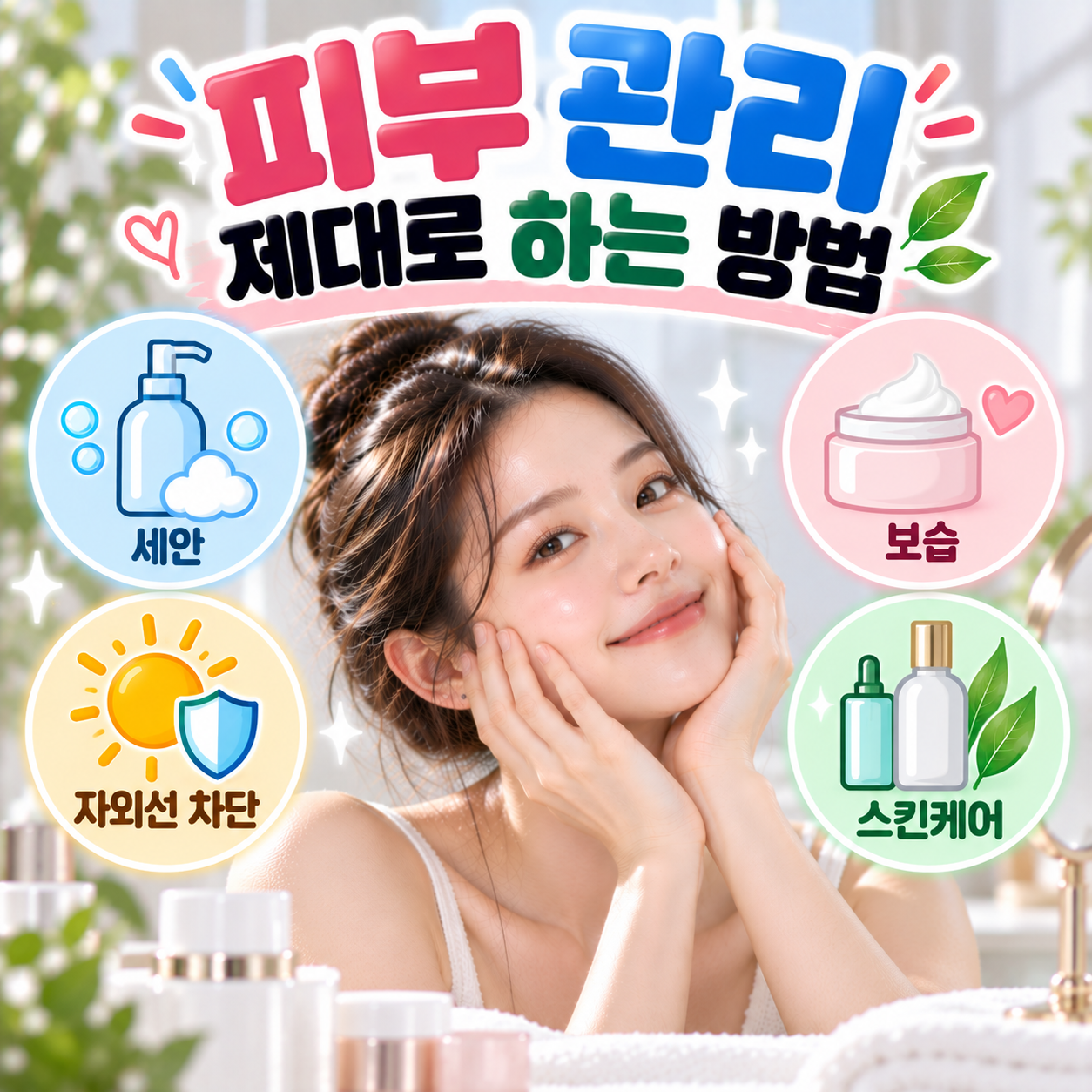 피부 관리 제대로 하는 방법