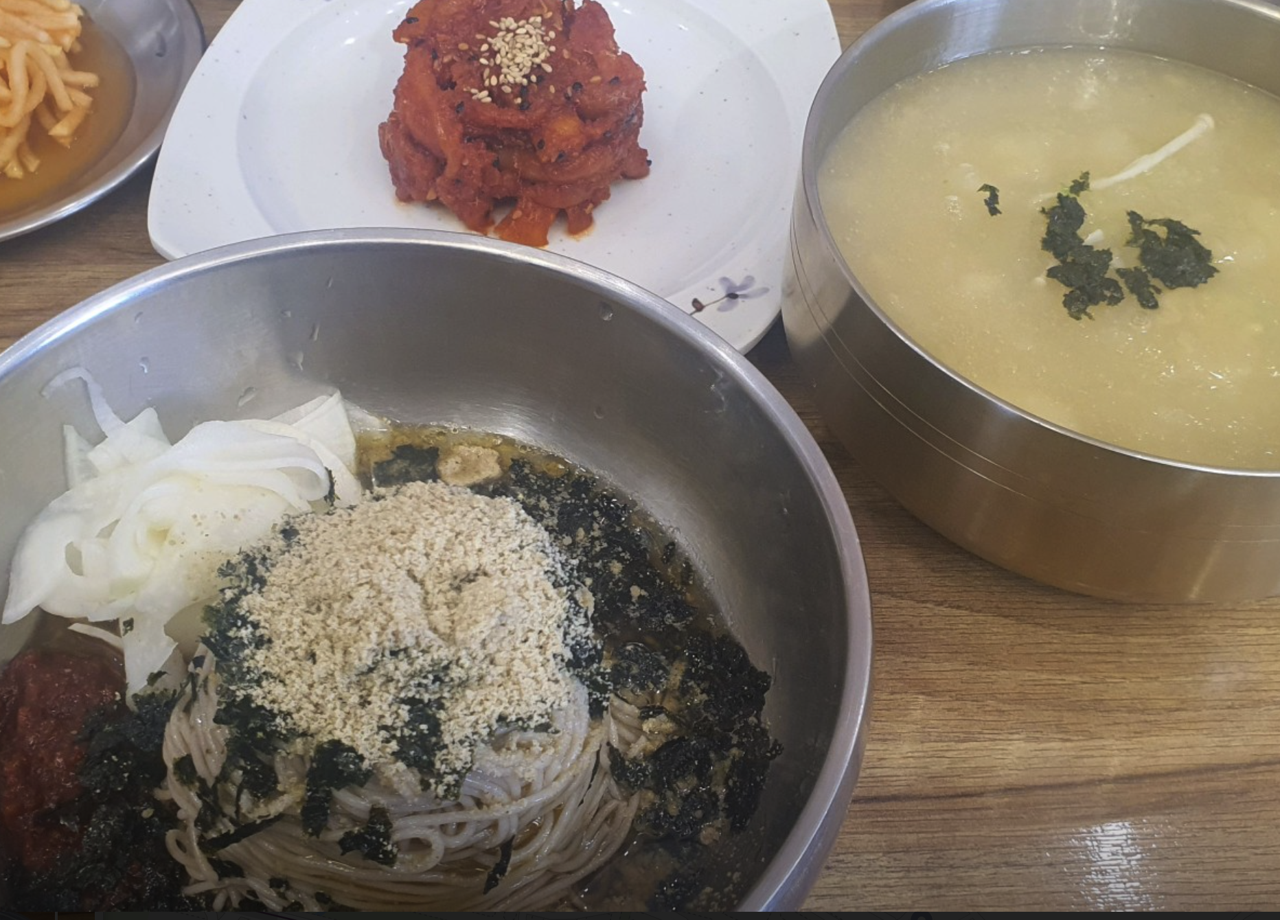 생생정보 장사의 신 서오릉순메밀막국수 들기름비빔막국수