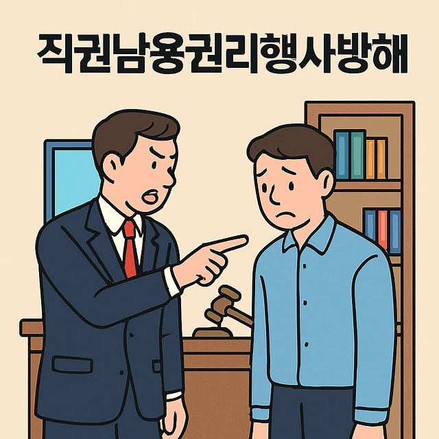 직권남용권리행사방해