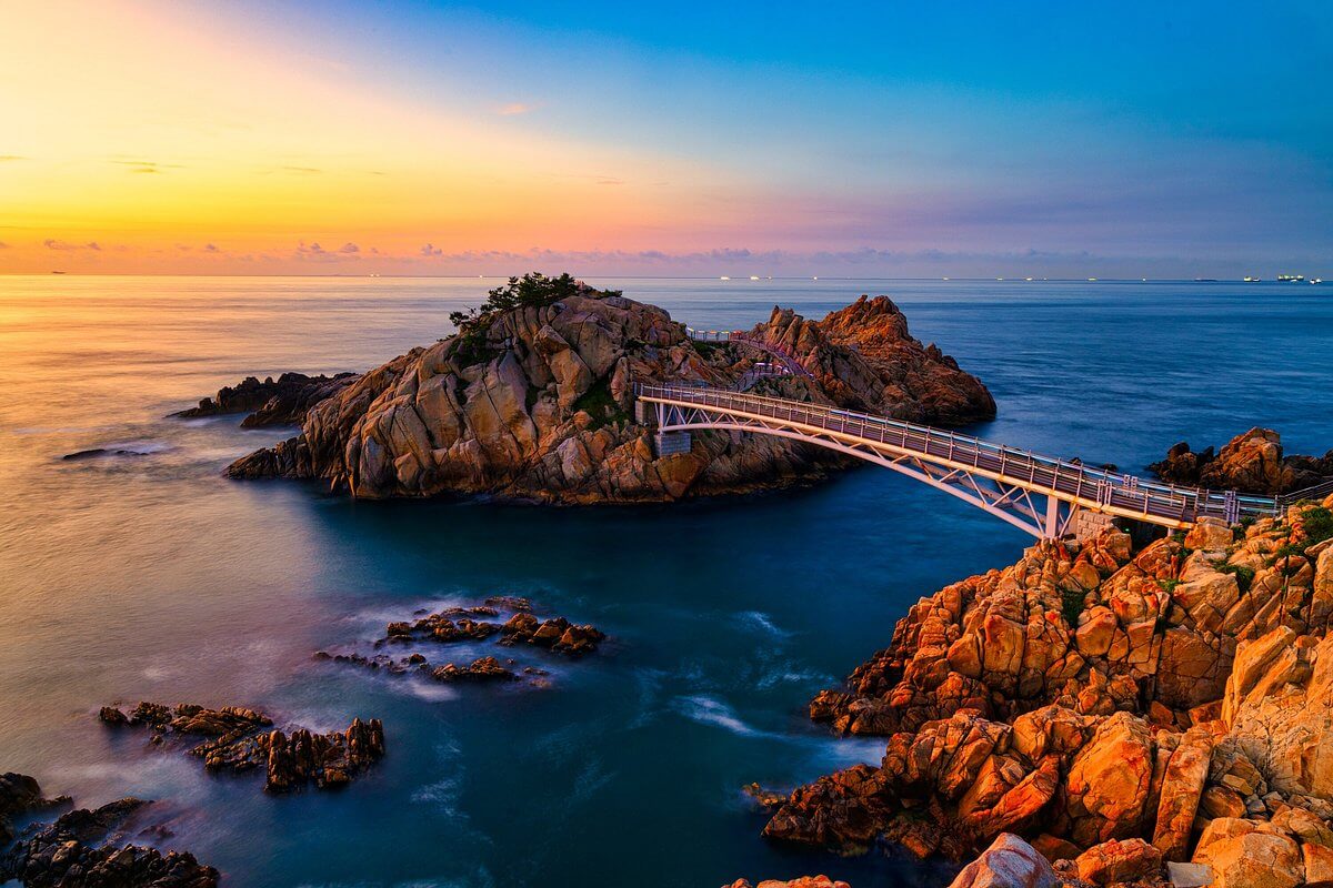 울산 대왕암공원 해안 소나무 숲에서 발견하는 해풍의 결과 바위 지형이 만든 자연적 서사의 장면들