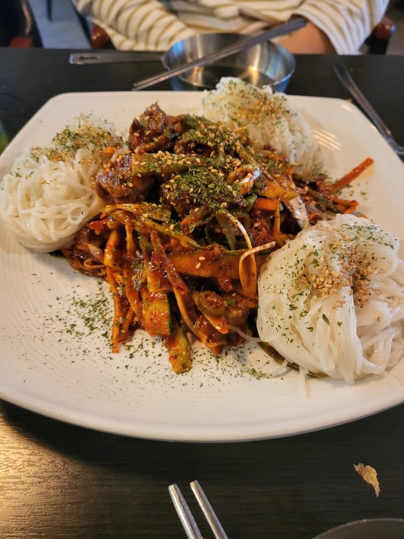 감성포차 원터 골뱅이 소면