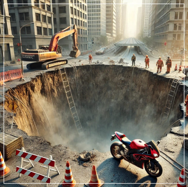 서울 강동구 싱크홀 사고, 도시 안전관리 경고등 켜졌다 에 대한 사진