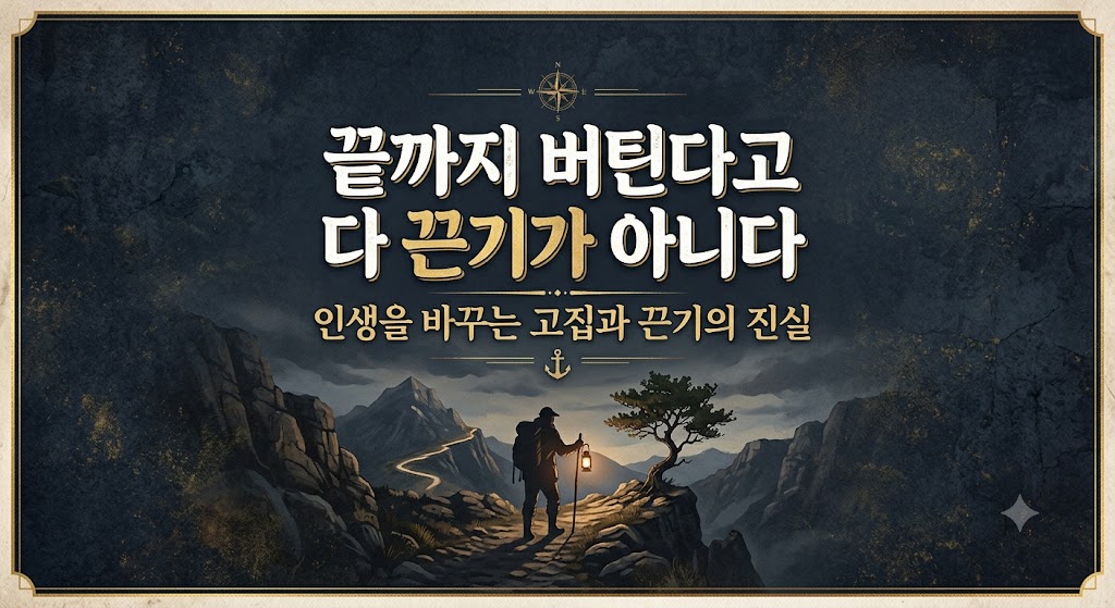 고집과 끈기의 질실 이미지