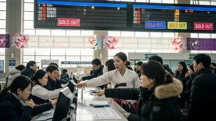 설날 기차표 사기