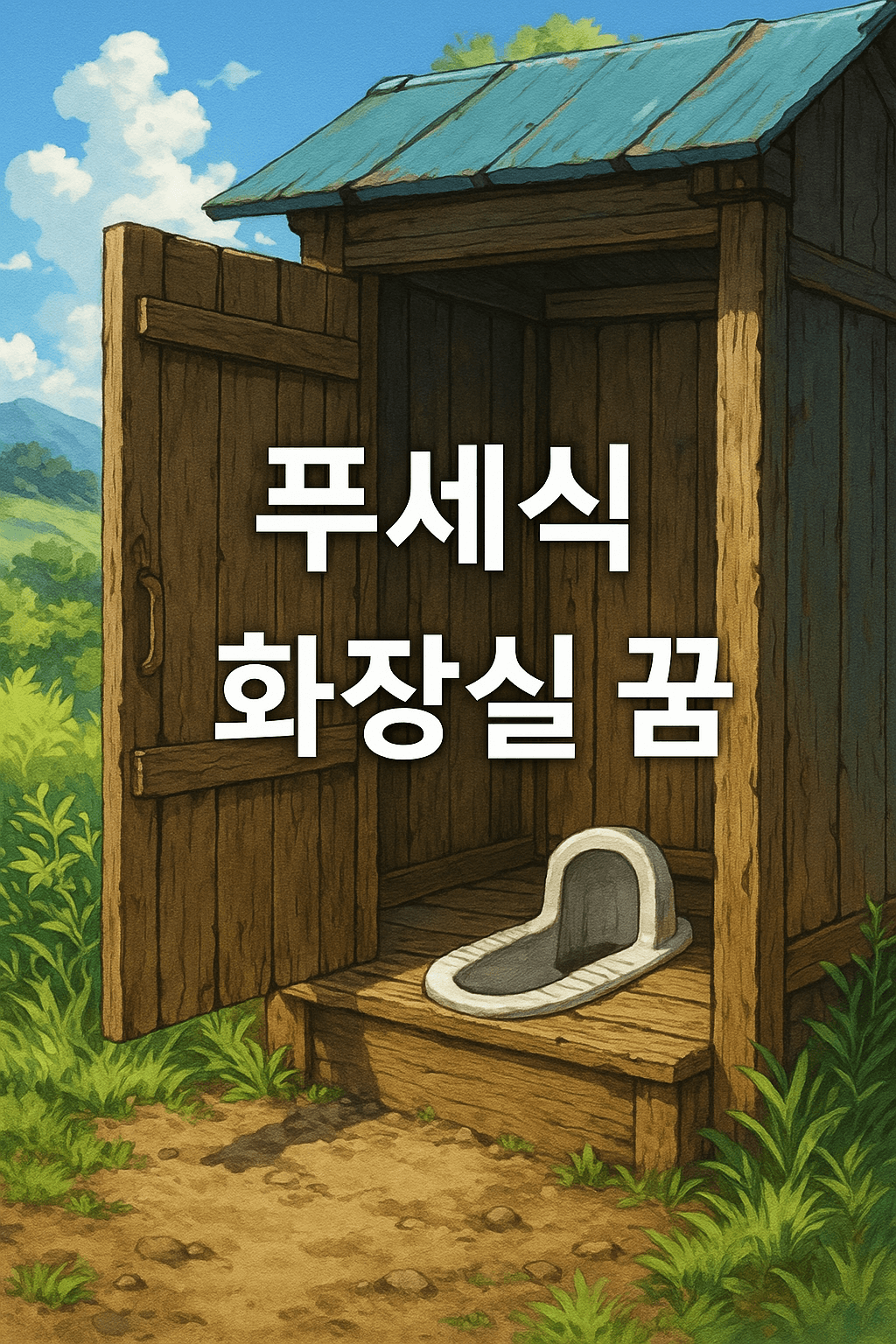 푸세식 화장실 꿈 해몽