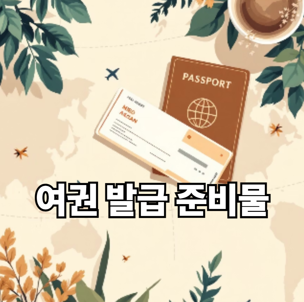 여권 발급 준비물