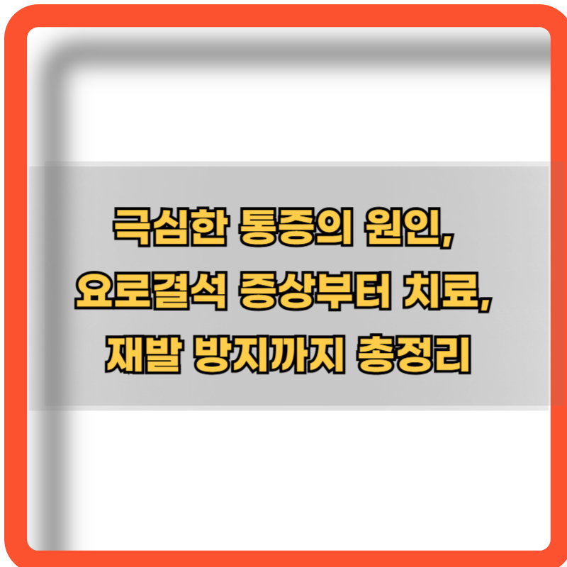 요로결석-증상-치료-재발방지-정보