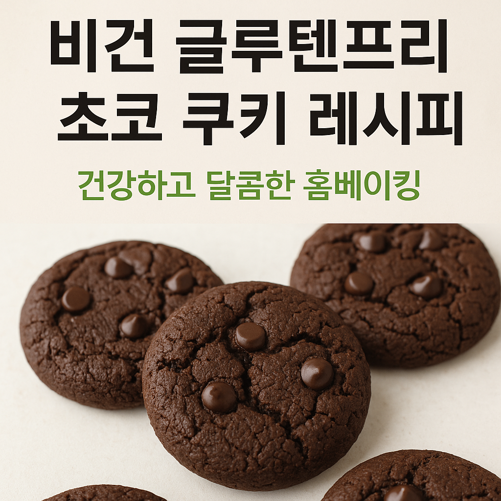 글루텐프리 초코 쿠키