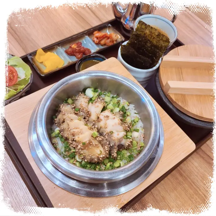 장어솥밥 전복솥밥 가지솥밥 연어솥밥 스테이크솥밥 인천 송도 트리플스트리트 맛집