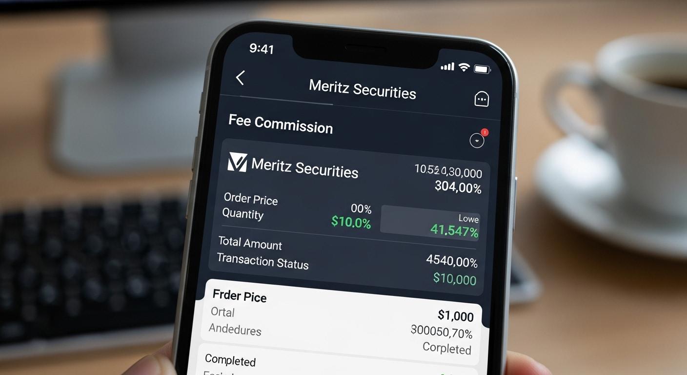 증권사 수수료 비교 메리츠