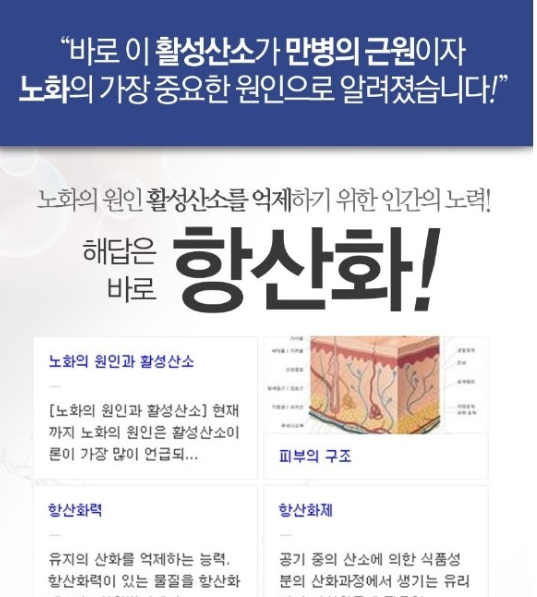 활성산소와 항산화제의 균형