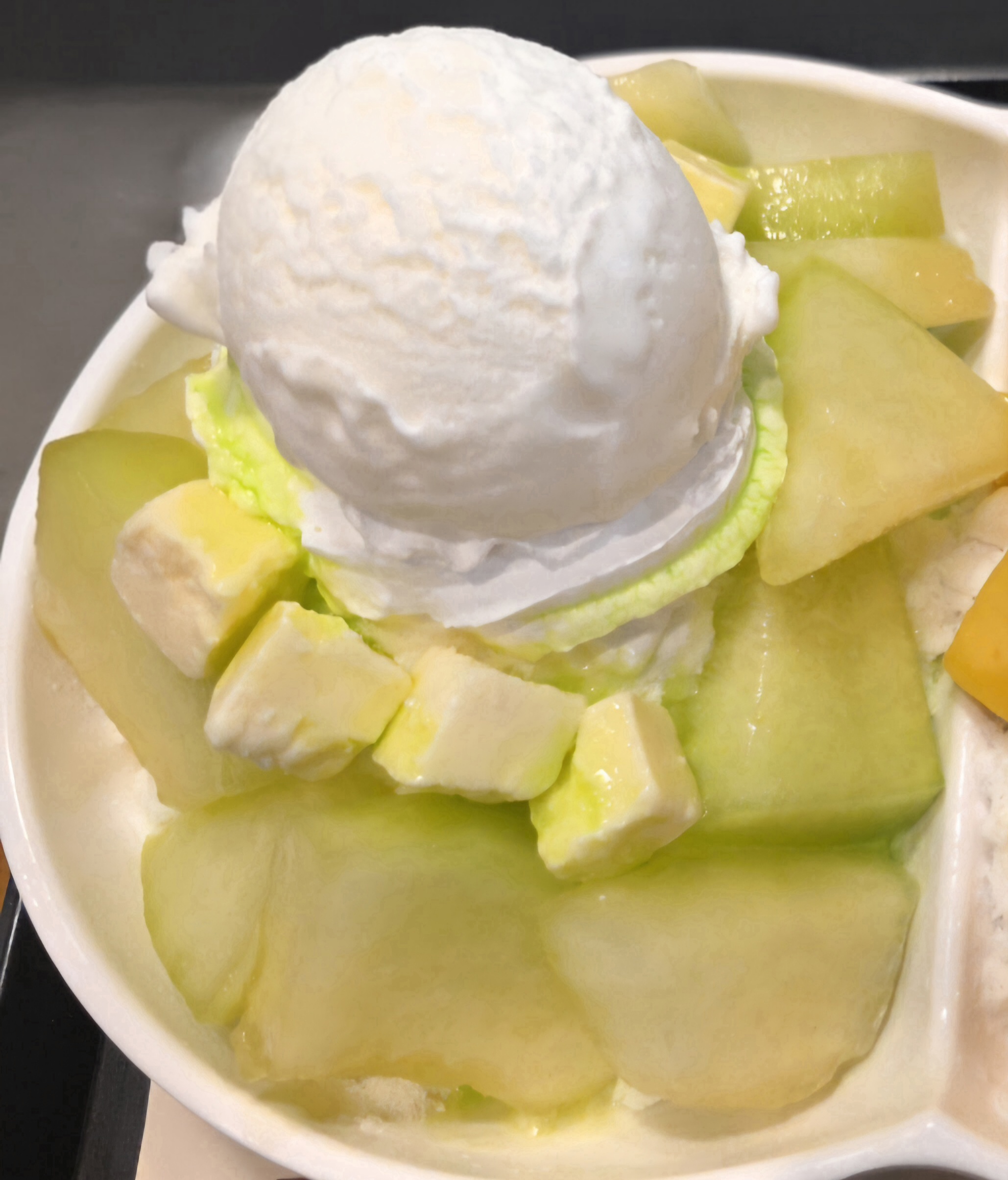 설빙 메론빙수 메론 아이스크림