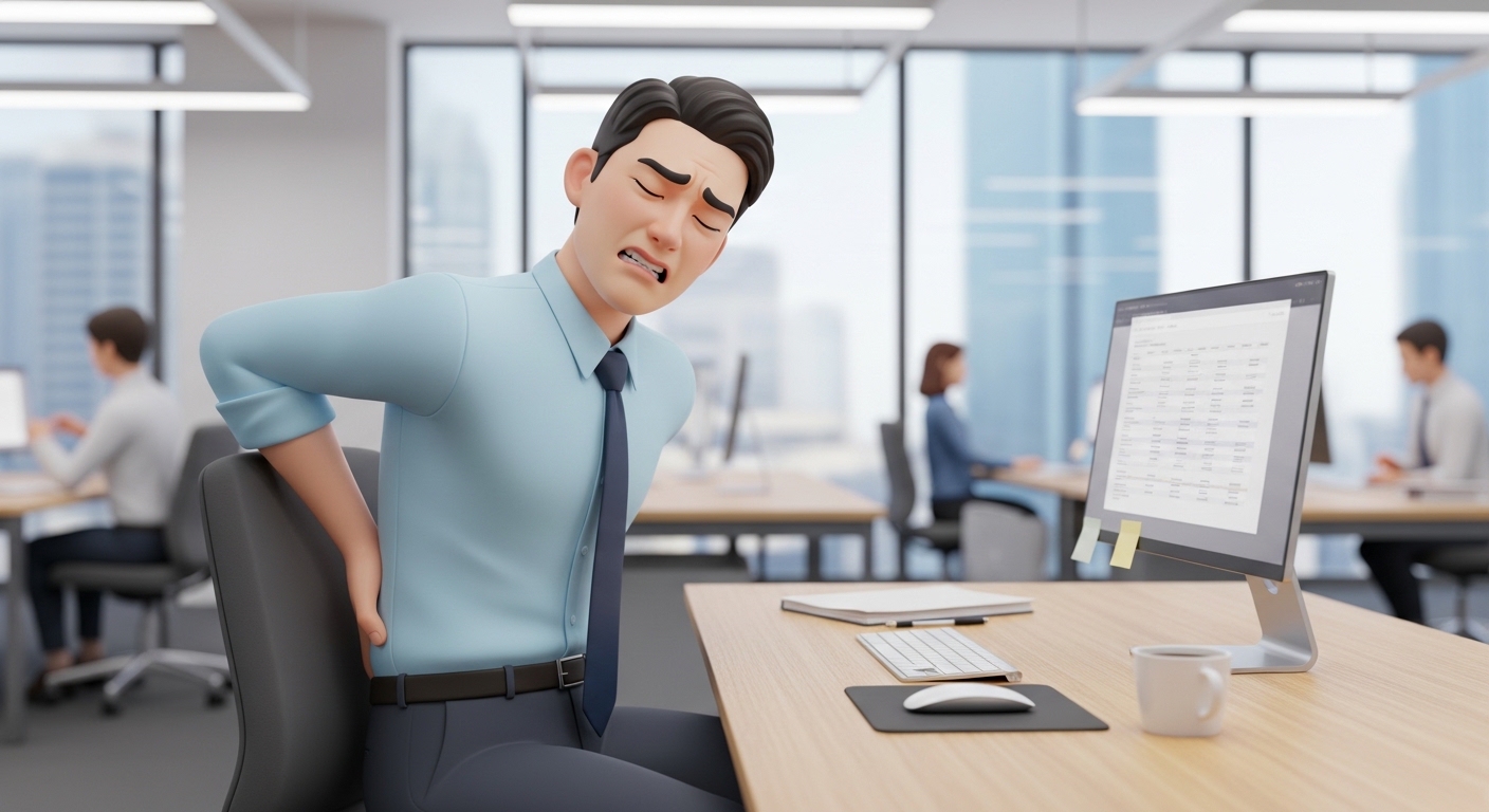 등 통증 탈출을 위한 확실한 대처법