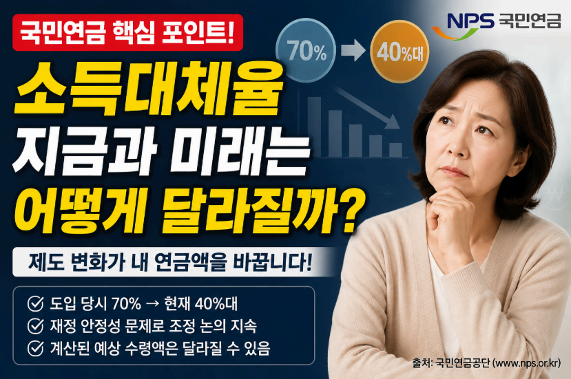 소득대체율 이미지사진