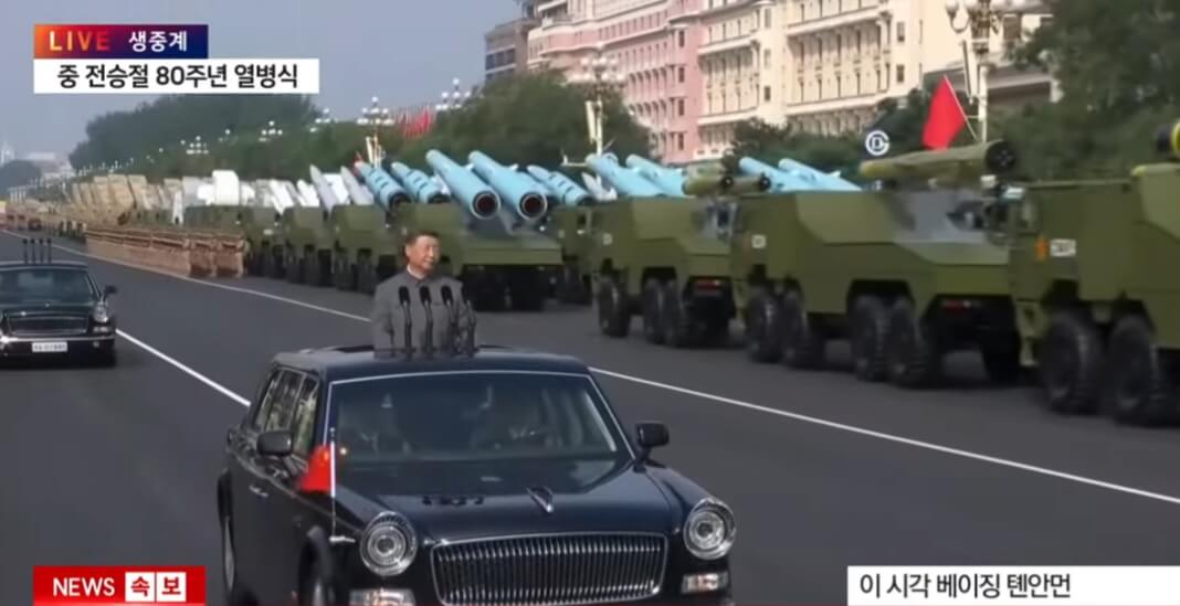 전승절 참석한 외국 정상단