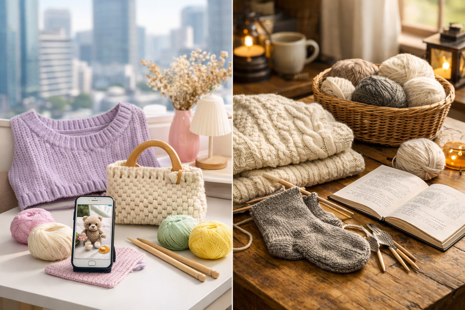 미국 vs 한국 니터 취향