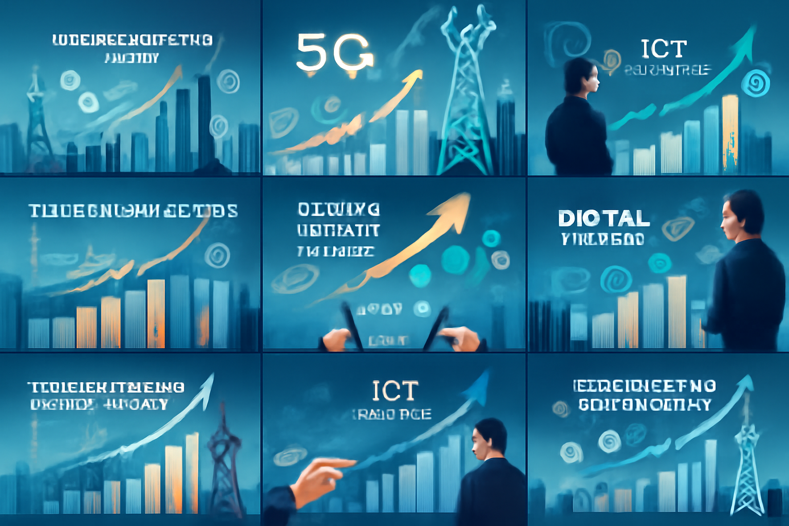 정보통신 산업 이미지