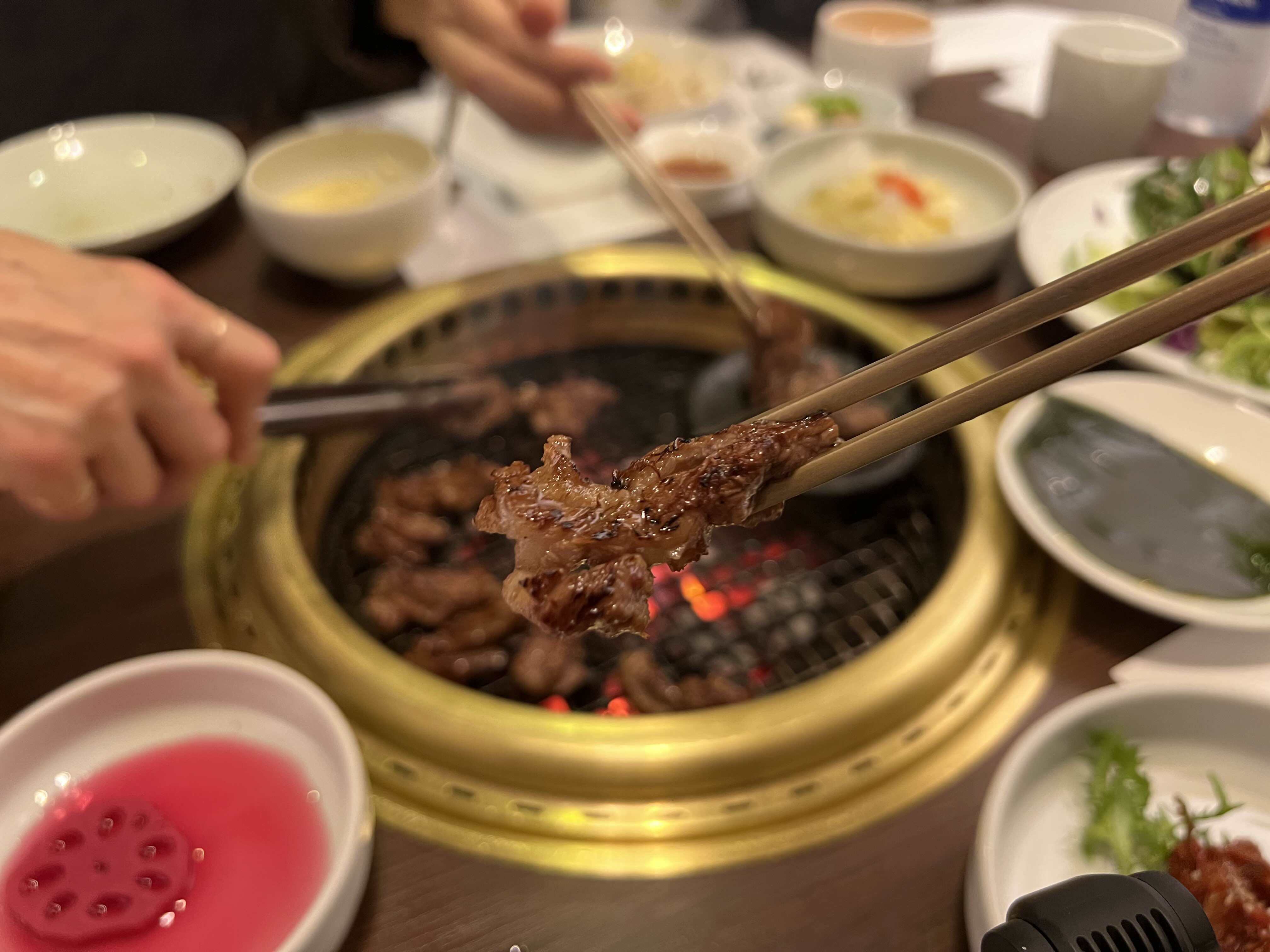 갈비다구워주심