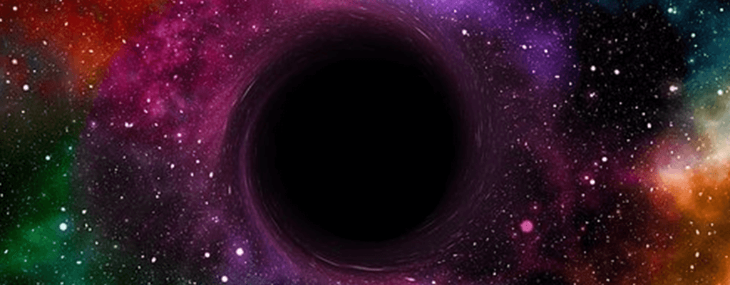 우주 속 블랙홀 관측 사진