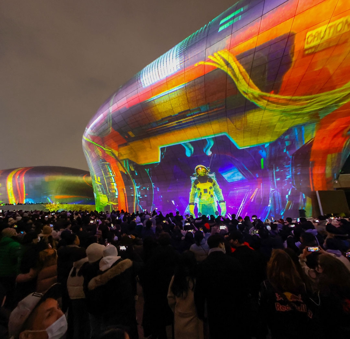 서울라이트 DDP 연말 축제