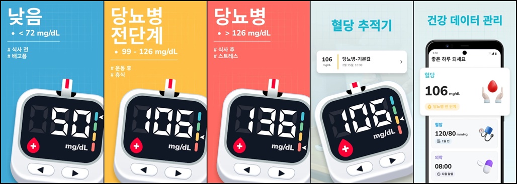 혈당 체크 앱
