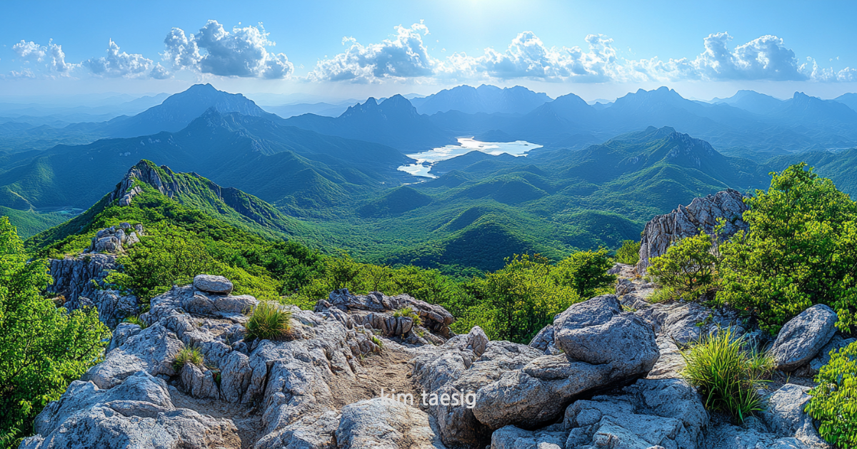 구병산의 사계절