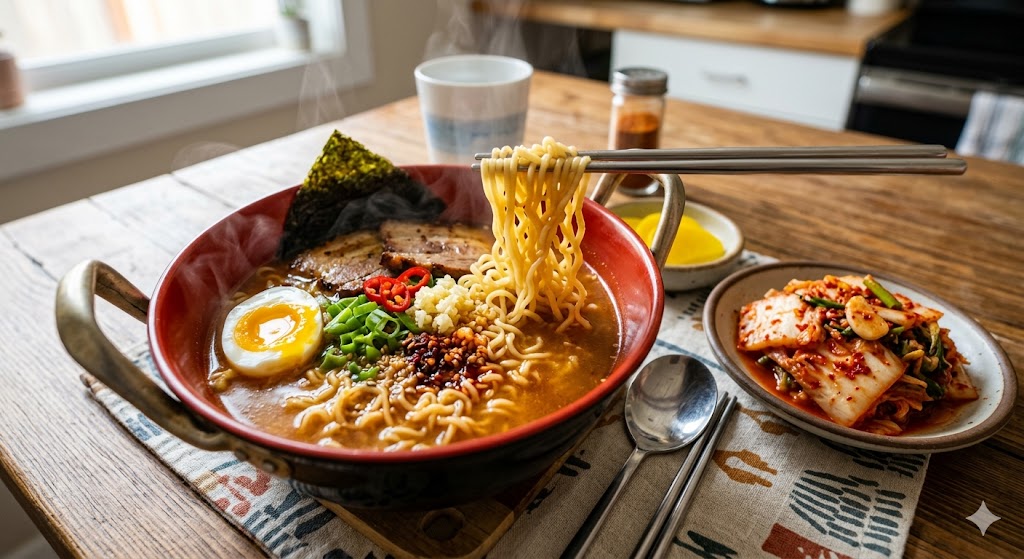 라면 & 김치