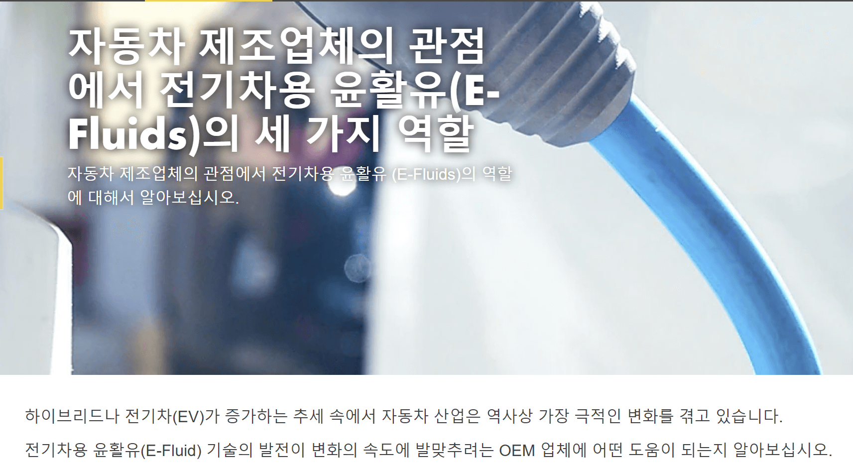 전기차윤활유
