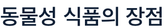 비타민b12 많이 동물성 식품의 장점