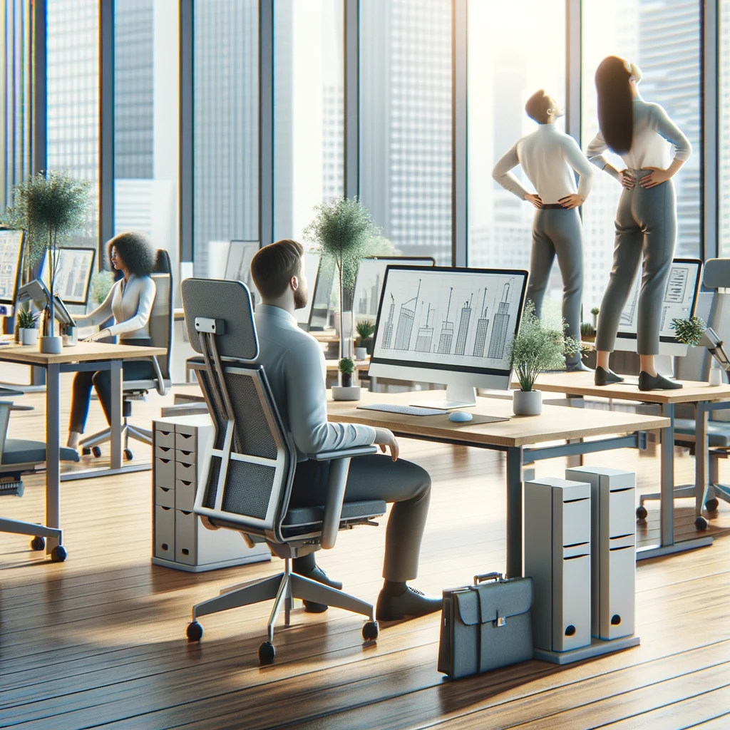 건강한 직장 근무 환경