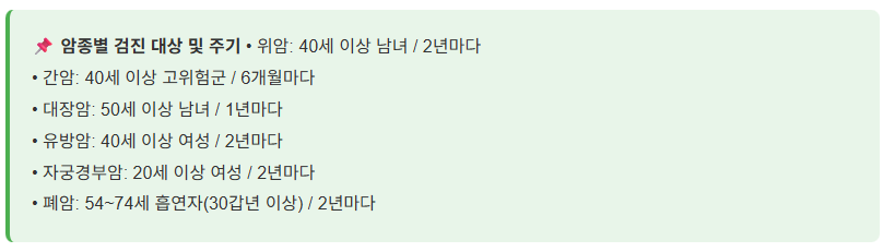 40세이상 국가 암검진사업 무료 암검진, 신청 안하면 손해!