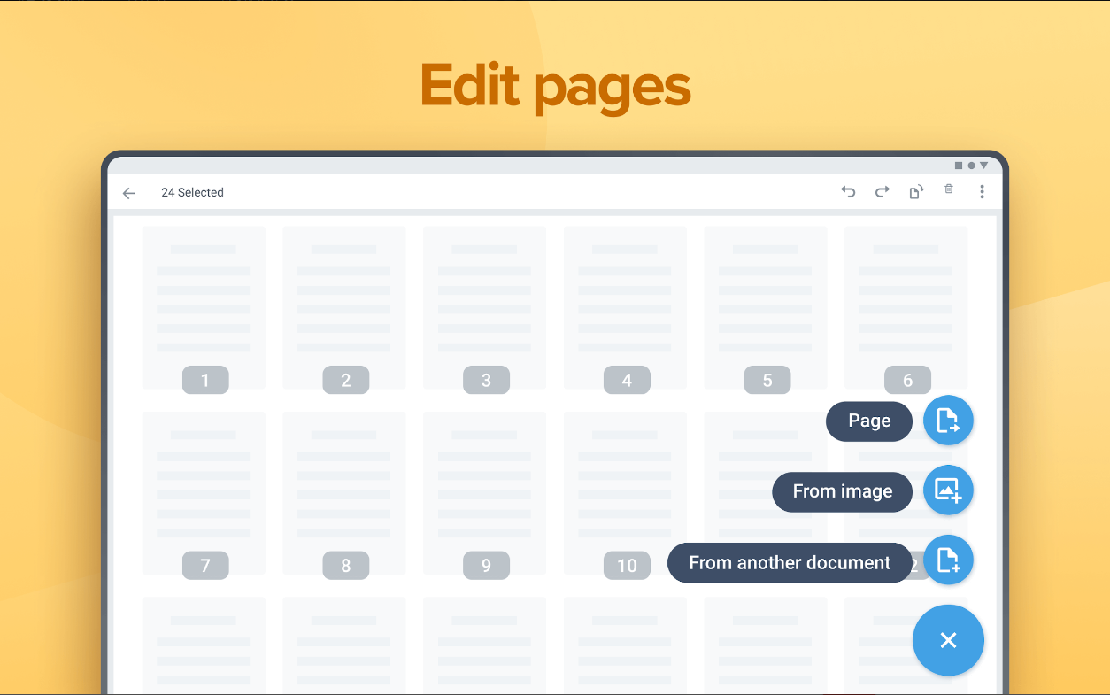Xodo, PDF 스캐너, 파일 저장 및 관리하기