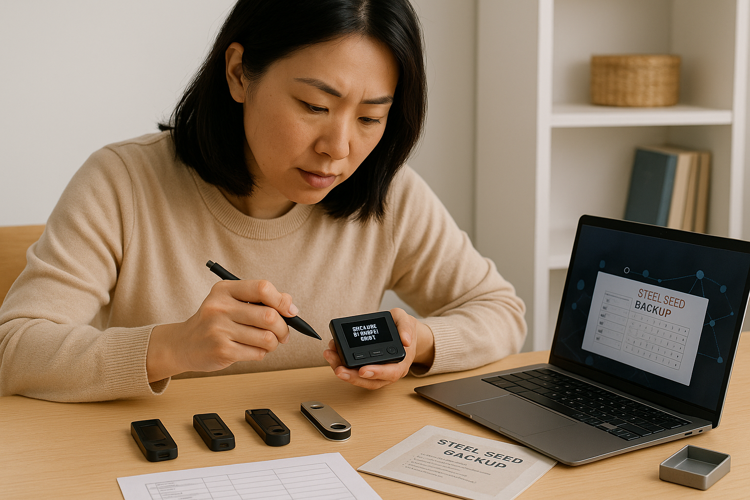 콜드월렛 기기 비교 검토